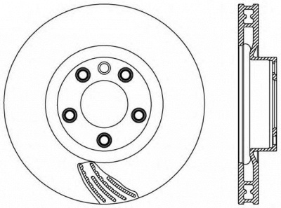 OPEN PARTS bdr257420 -  Тормозной диск